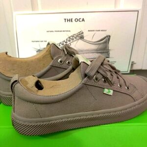 Cariuma Oca Low All Mystic Grey Canvas Sneakers